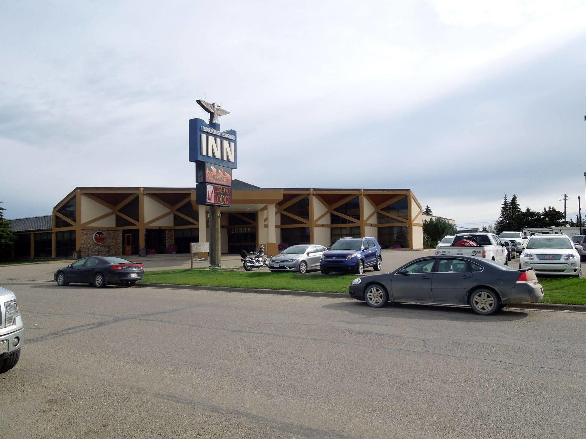 Walking Eagle Inn & Lodge Rocky Mountain House Exterior foto
